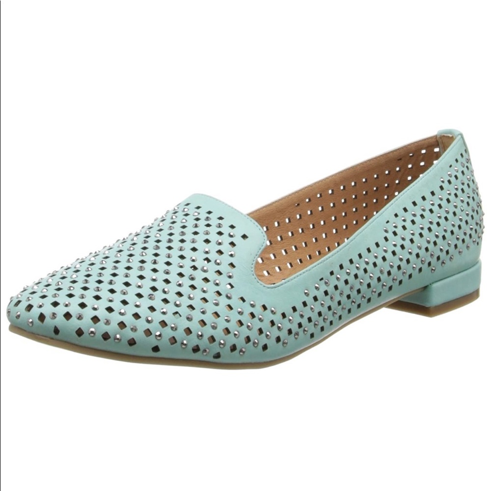 Kenneth Cole Reaction blue studded loafers - Picture 6 of 7